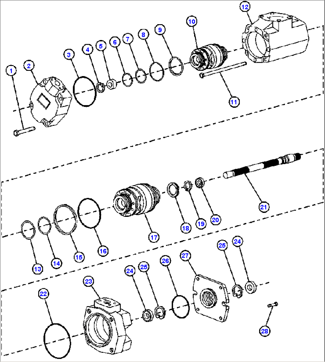 STEERING & BRAKE PUMP ASSEMBLY (PC0094)