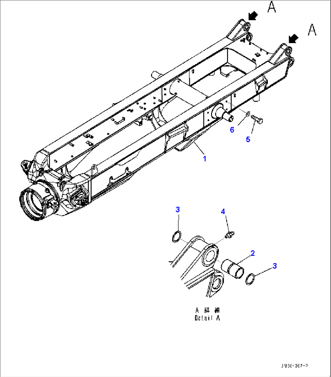 Rear Frame (#5001-)