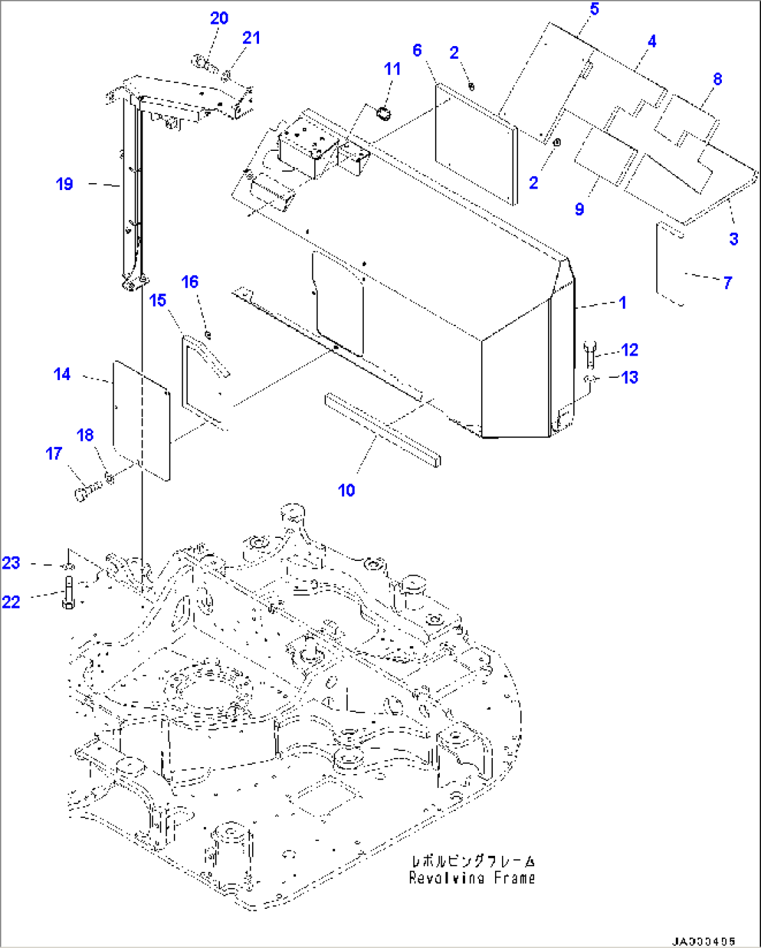 Machine Cab Partition (#5001-)