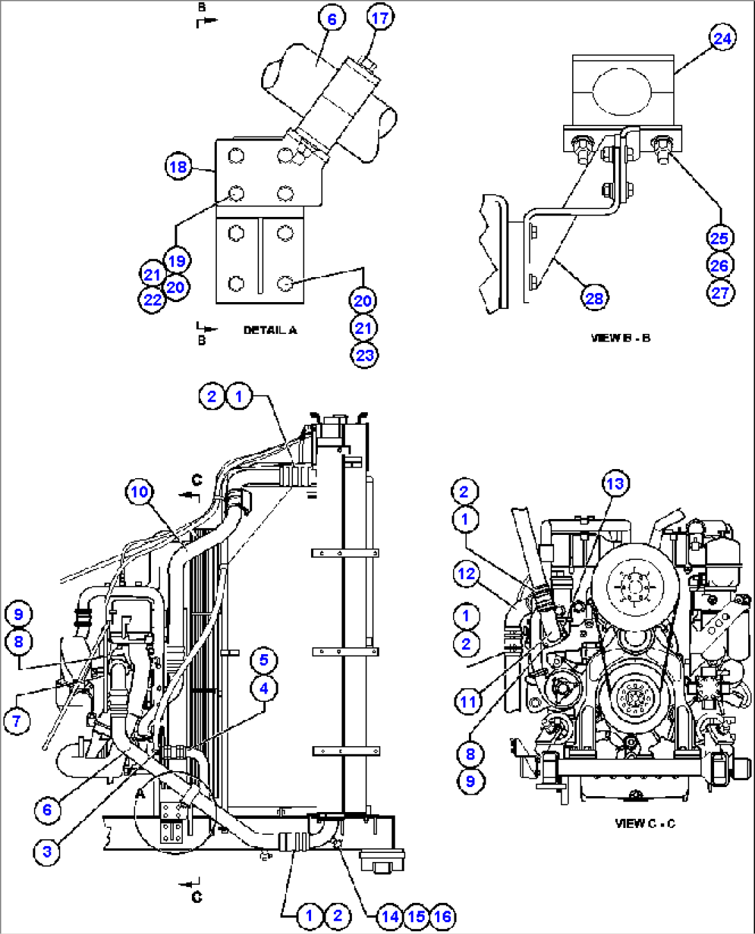 RADIATOR PIPING