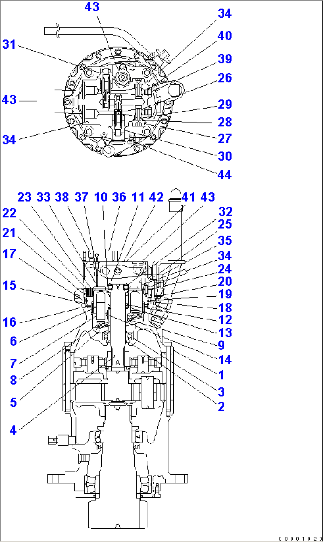 SWING MOTOR AND MACHINERY (2/3)(#10001-10210)