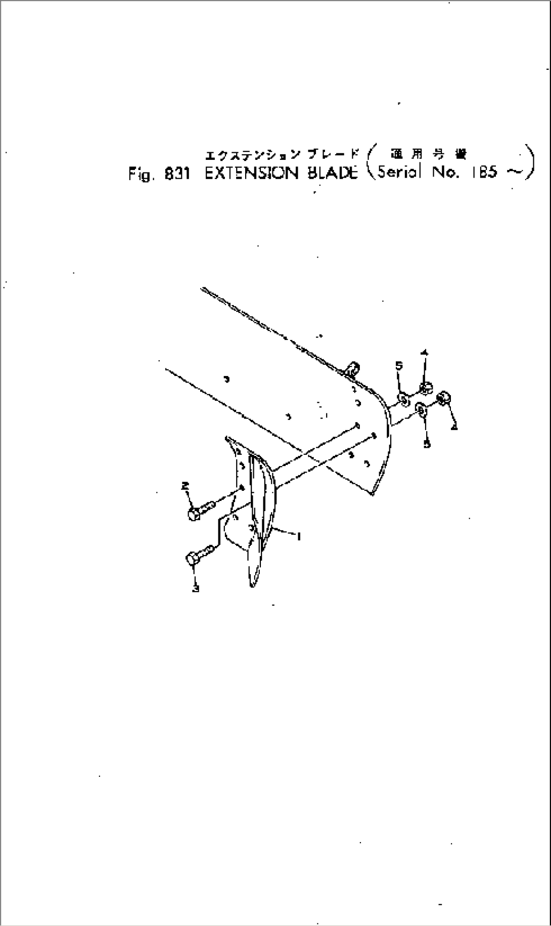 EXTENSION BLADE