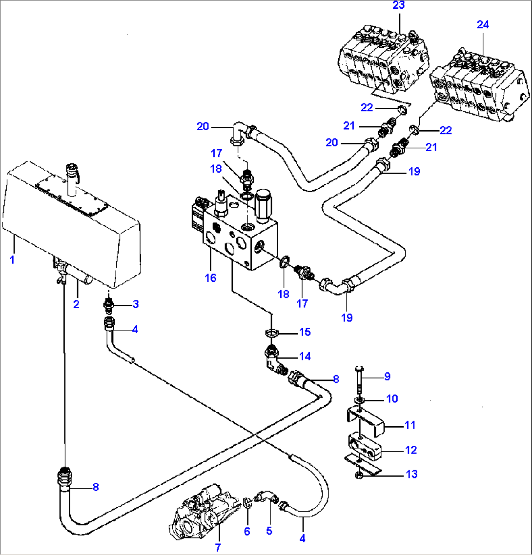 BASIC HYDRAULICS RETURN LINES