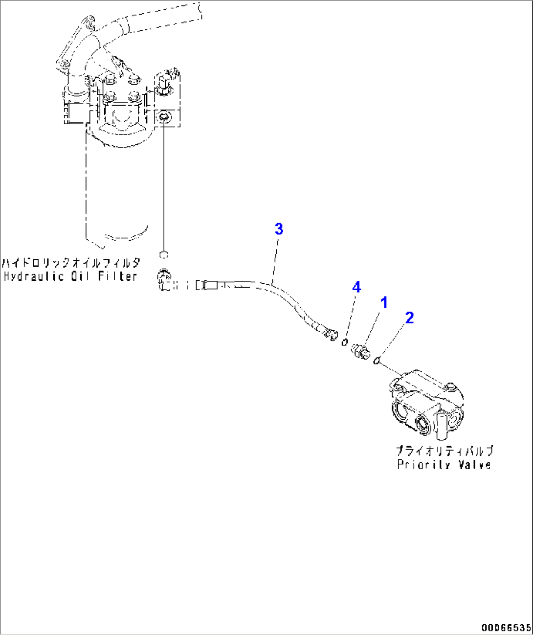Steering Control Valve, Priority Valve Piping