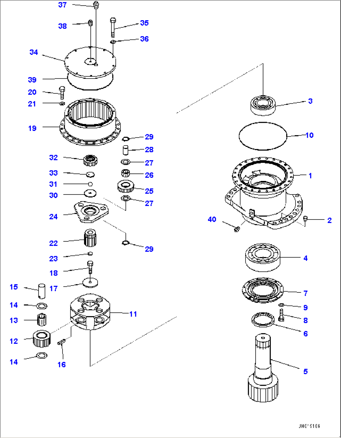 Swing Machinery and Motor (#35201-)