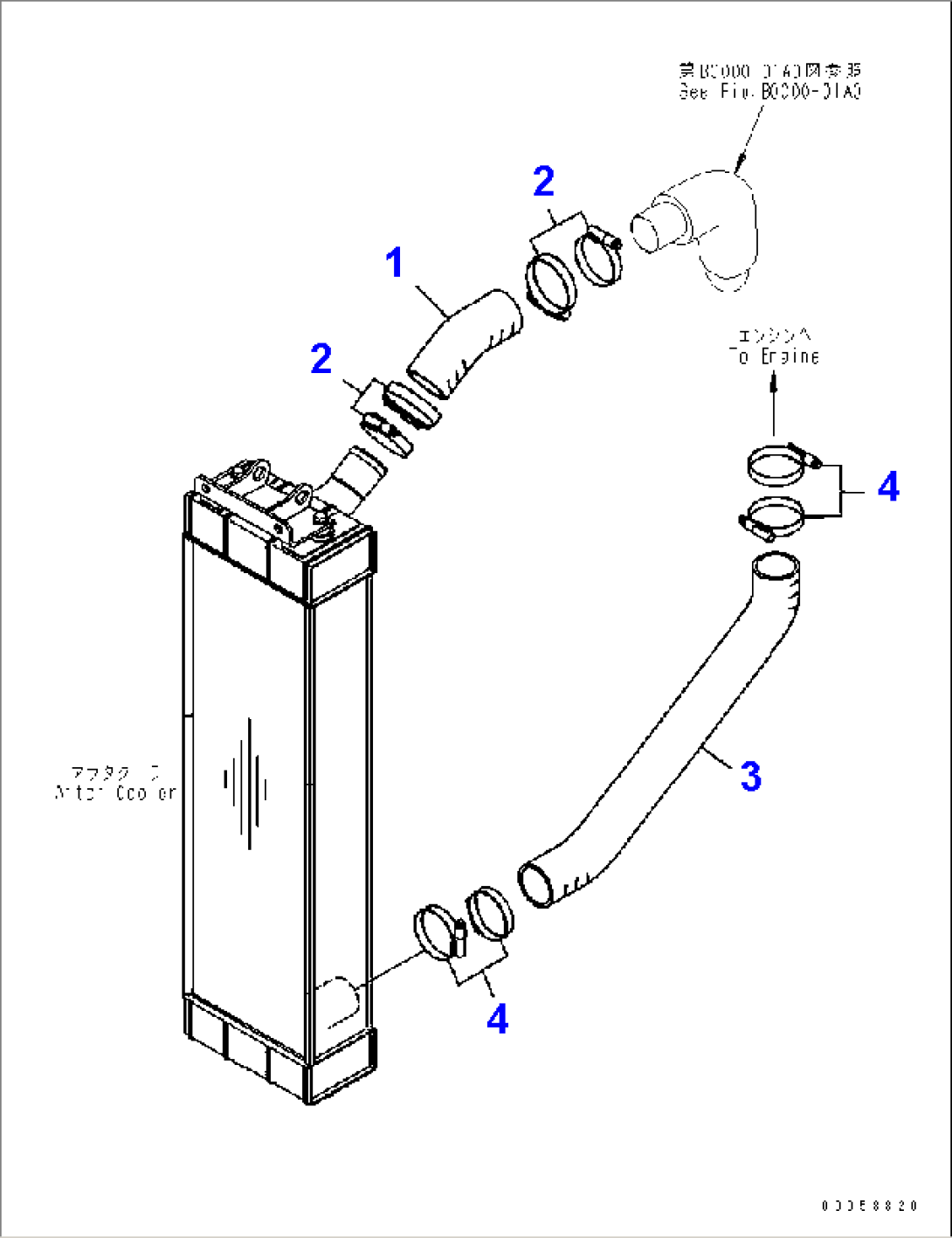 COOLING (AFTER COOLER HOSE)