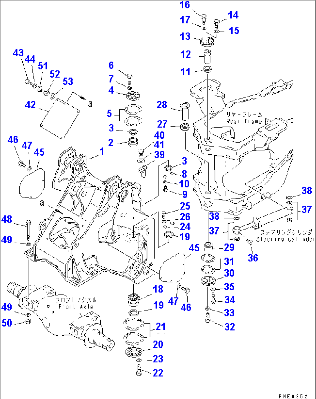 FRONT FRAME (TBG SPEC.)(#.-)