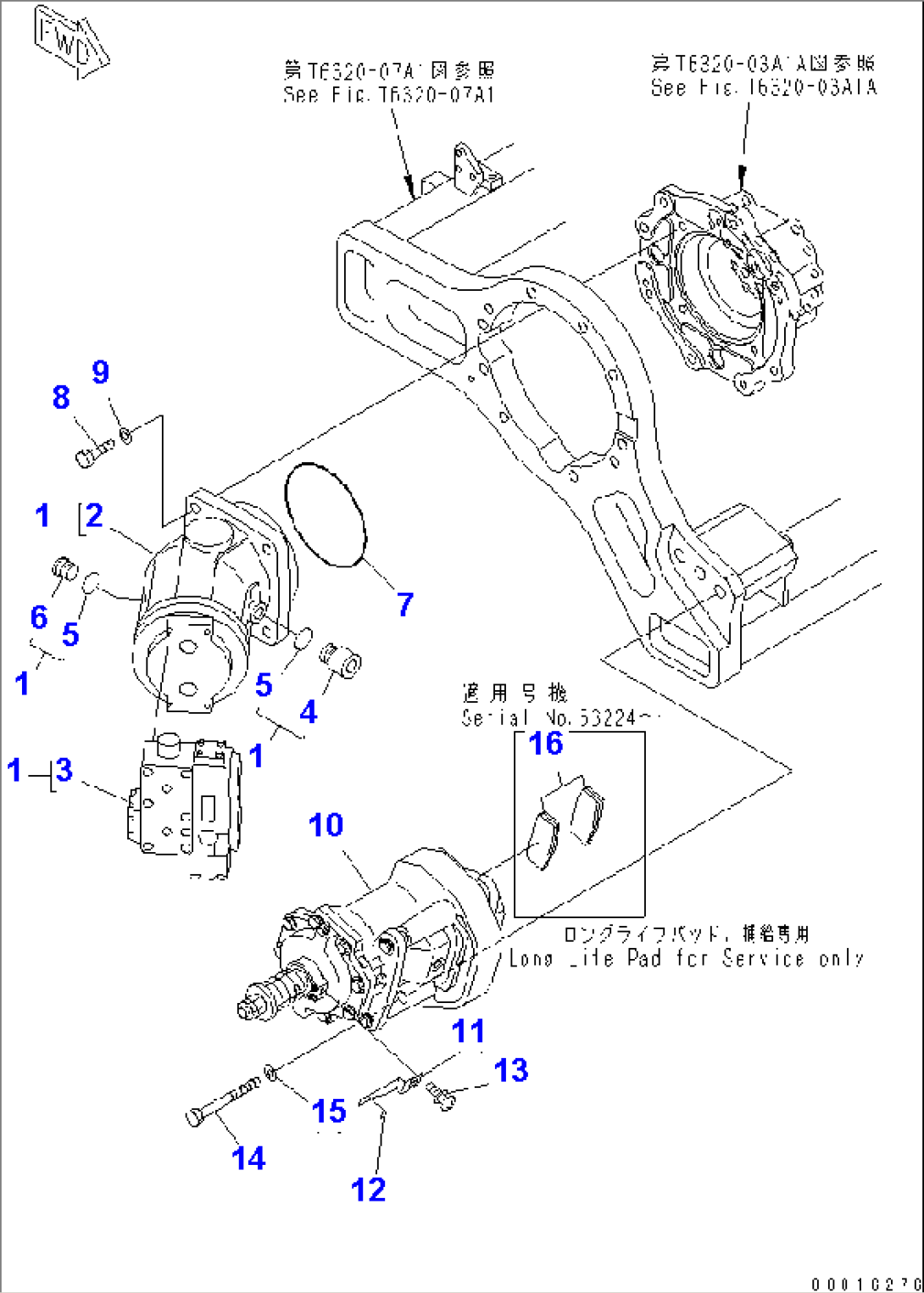 SUB WINCH (WINCH MOTOR)(#53201-)