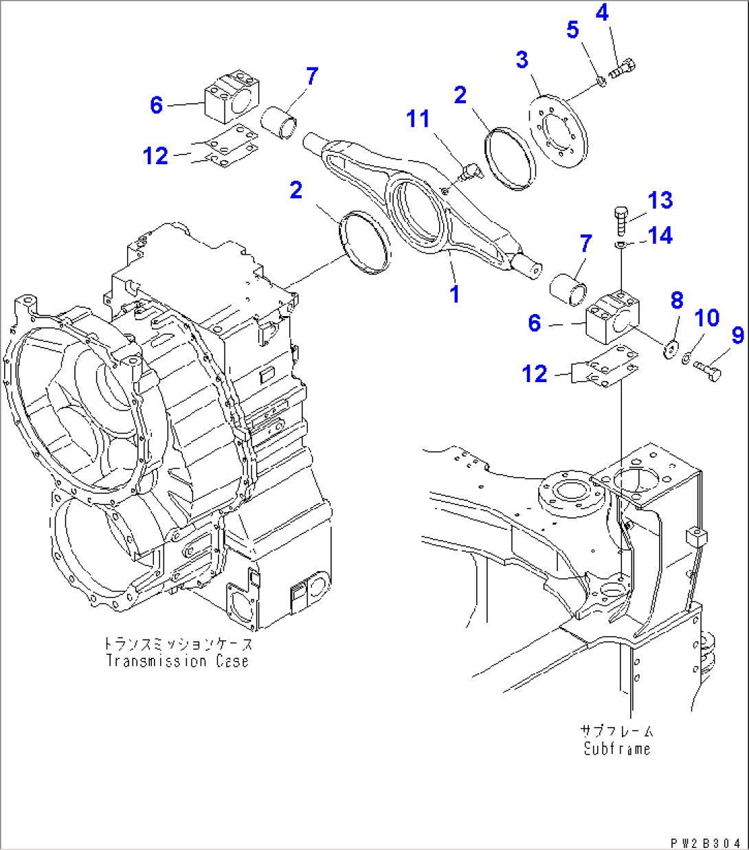 TRANSMISSION (MOUNTING)