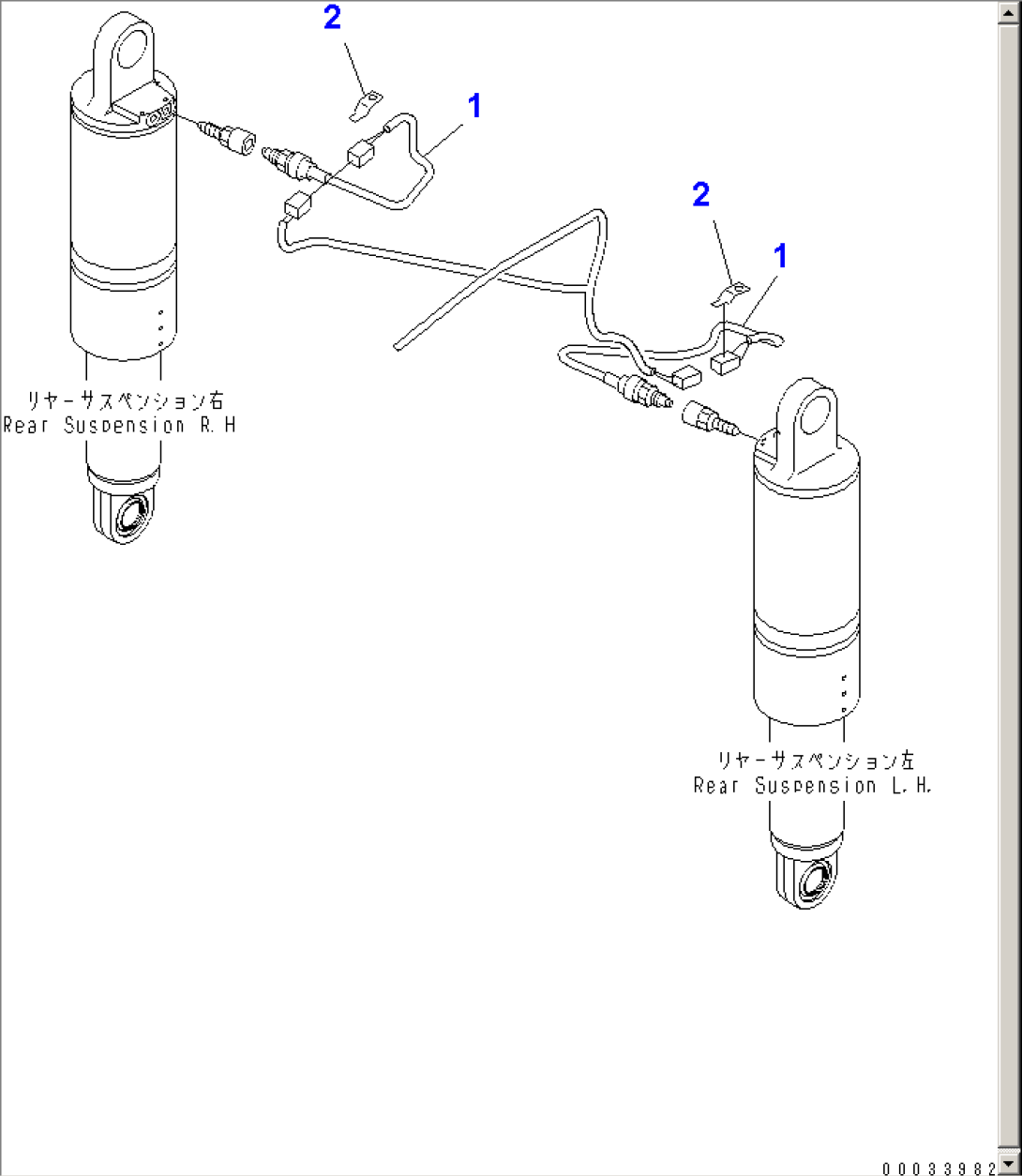 SUSPENSION PRESSURE SENSOR (AUTO RETARDER SPEED CONTROL)(#1601-)