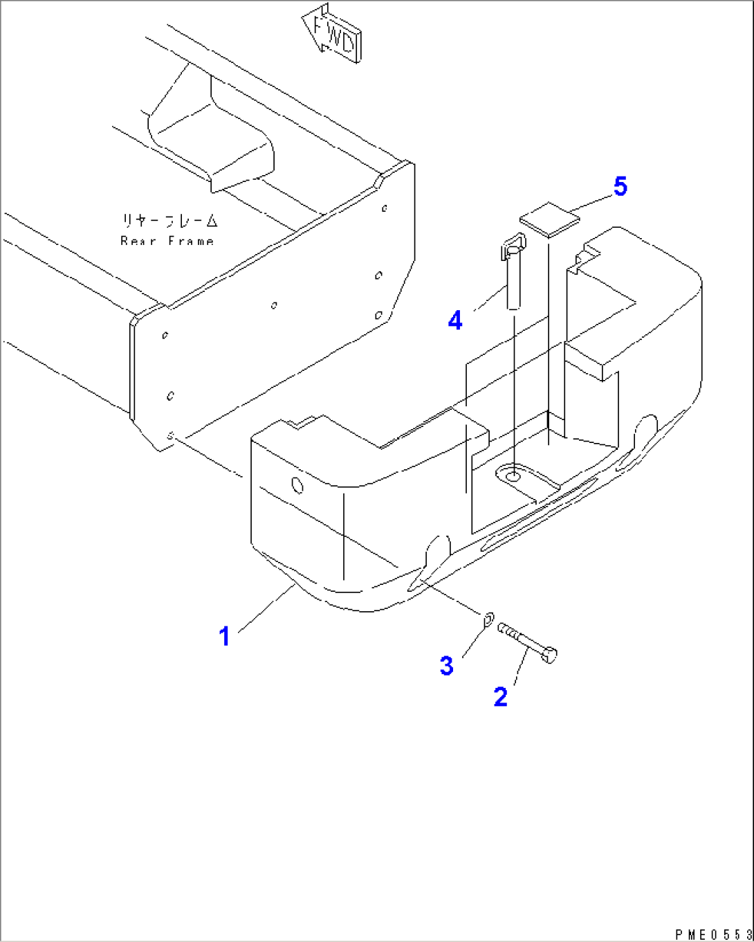 COUNTER WEIGHT(#50001-)