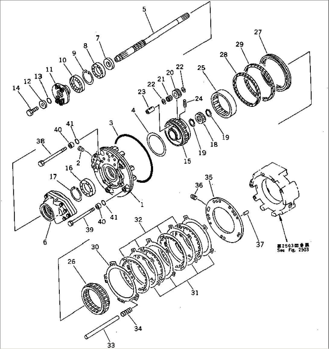 TRANSMISSION (REVERSE HOUSING) (2/7)