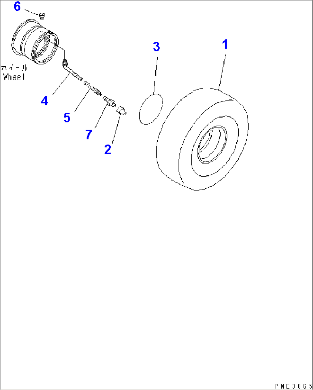 TIRE (26.5-25-20PR-L3) (TUBELESS)