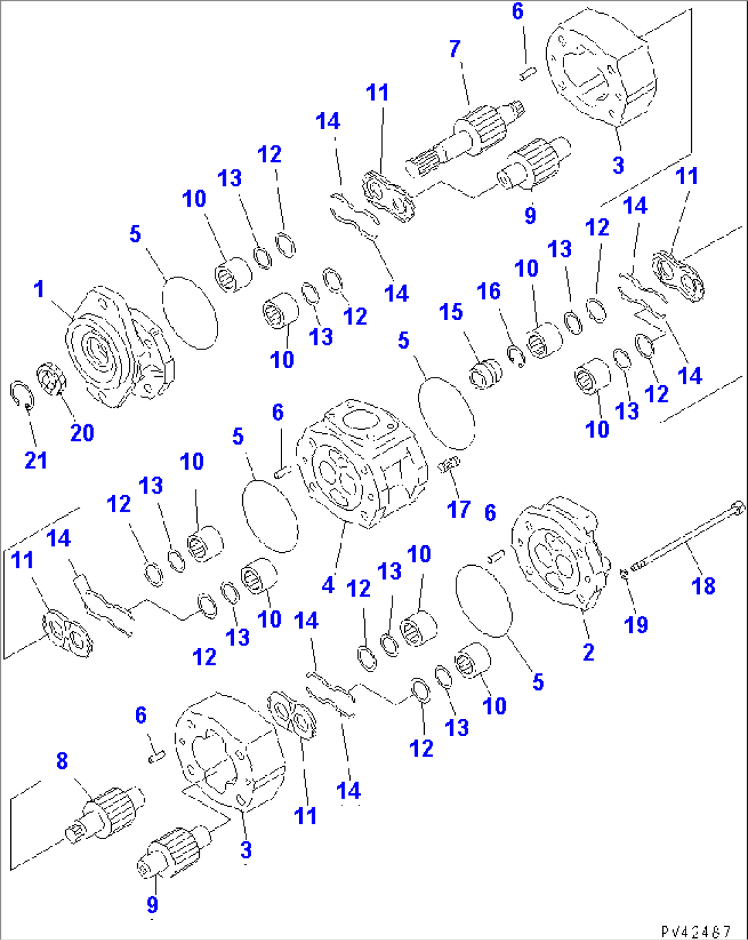 EMERGENCY STEERING PUMP