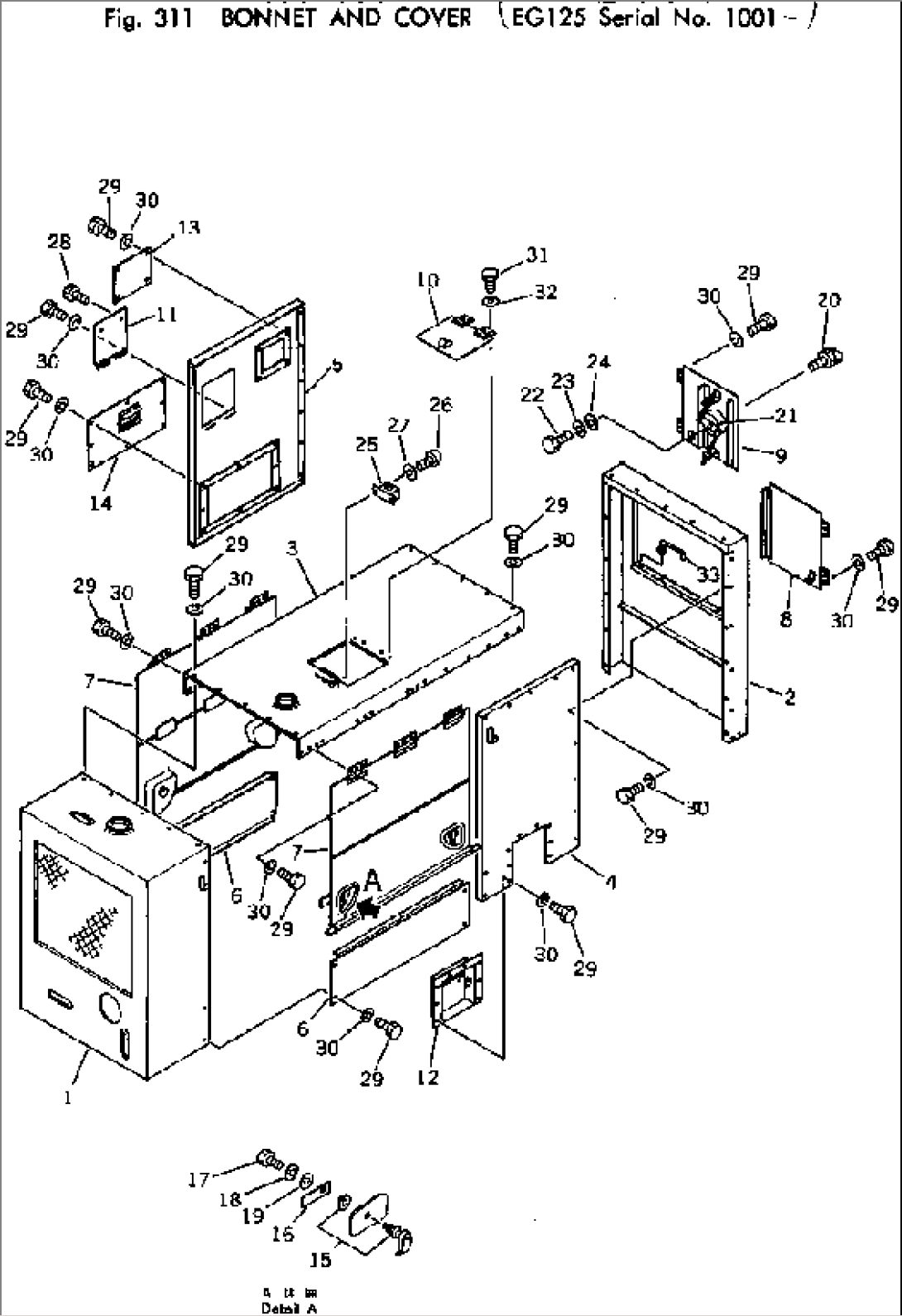 BONNET AND COVER