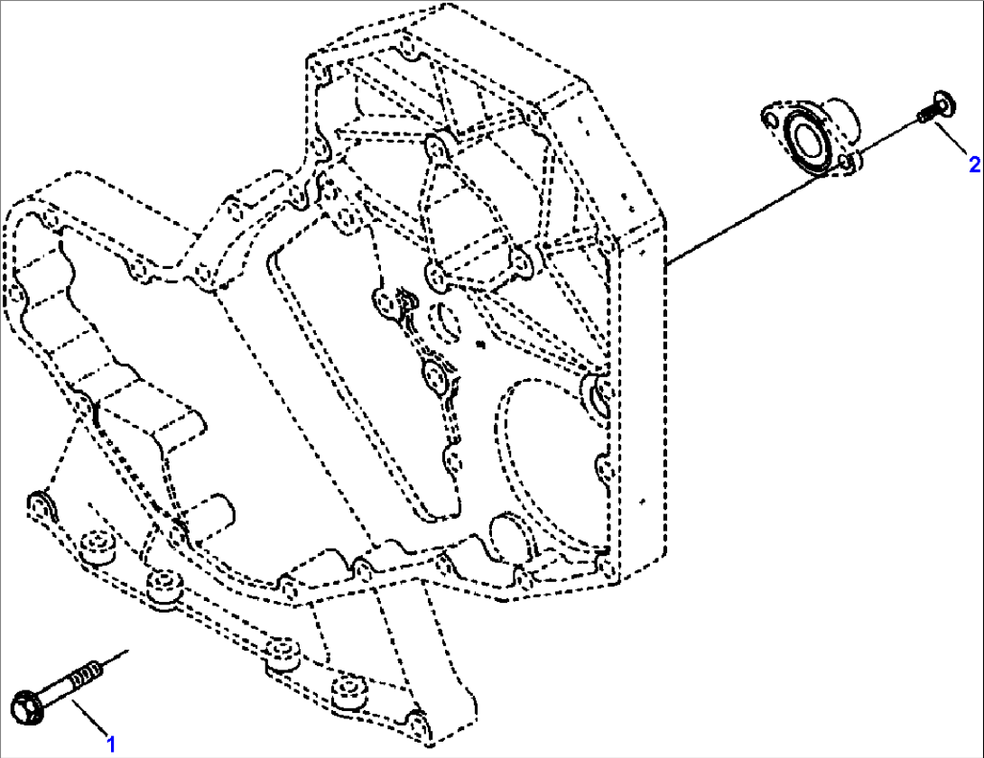 A2109-A1A3 FRONT GEAR HOUSING MOUNTING