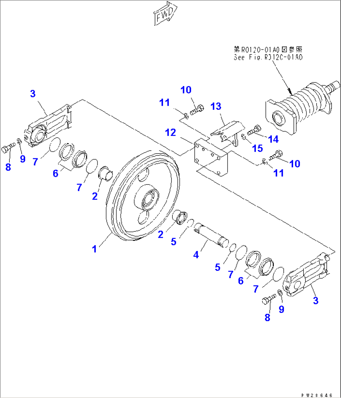 FRONT IDLER