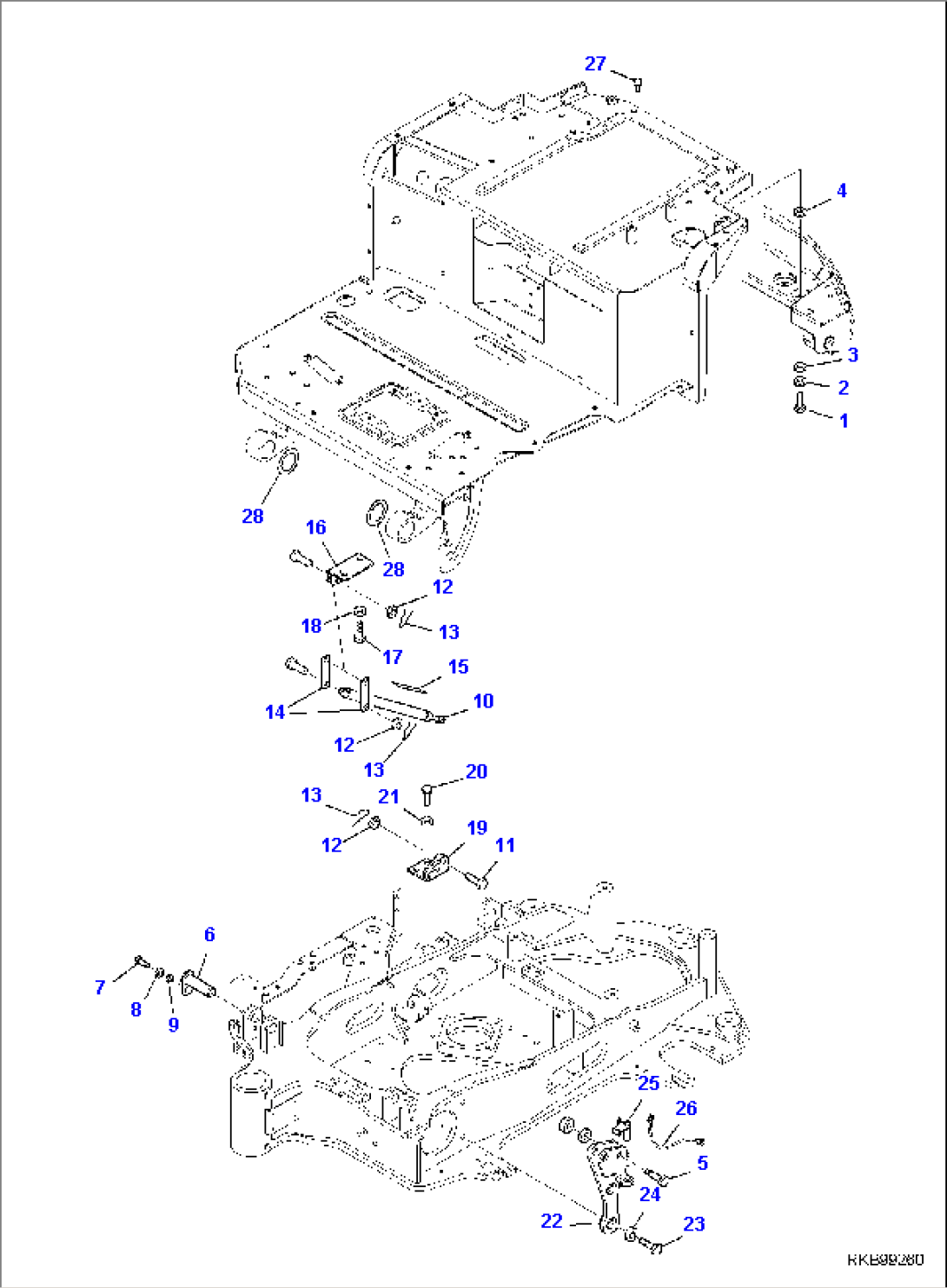 FLOOR FRAME FIXING (CANOPY)