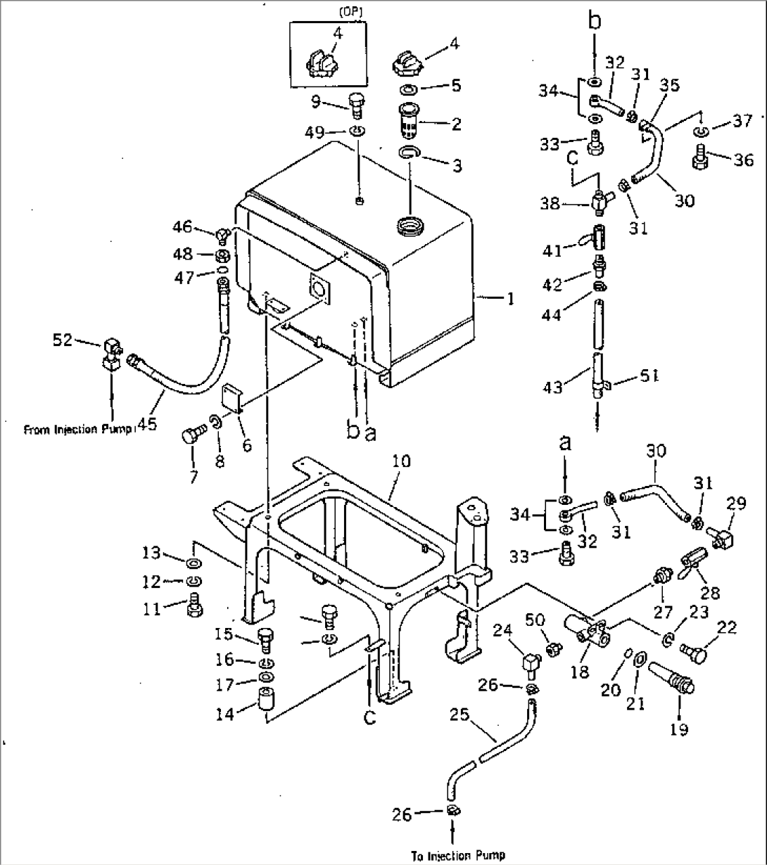 FUEL TANK AND FUEL PIPING