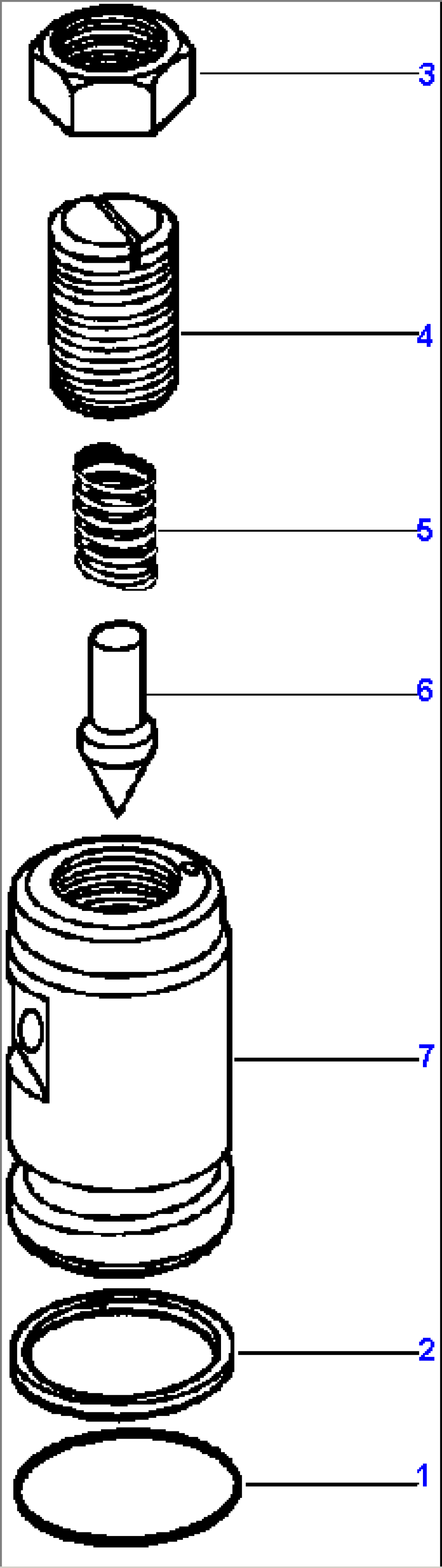 EQUIPMENT CONTROL VALVE LOW PRESSURE RELIEF VALVE