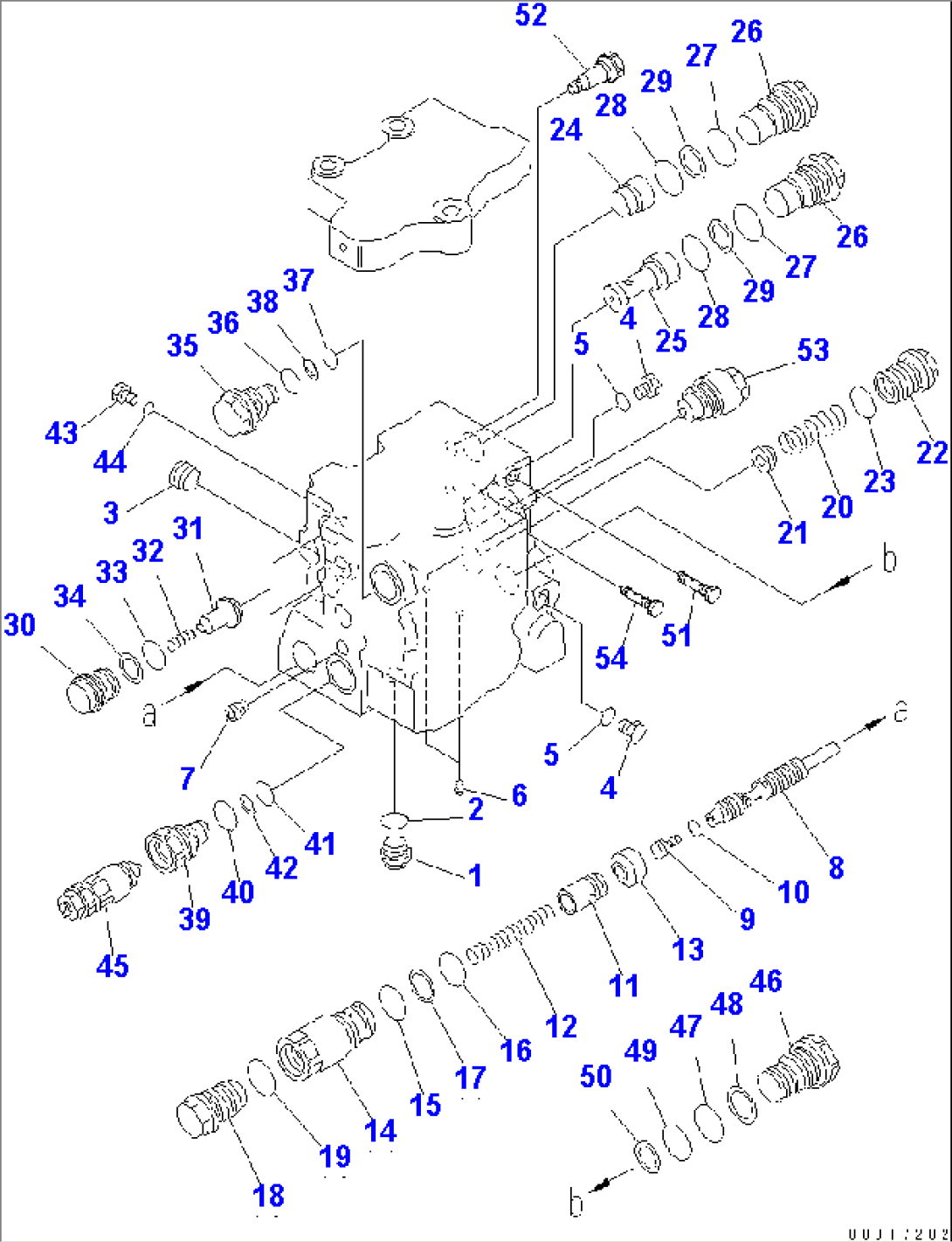 CONTROL VALVE (2-SPOOL) (2/4)