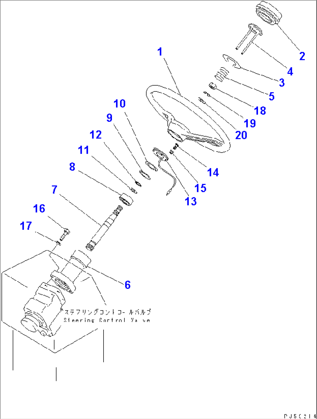 STEERING WHEEL(#60001-60029)