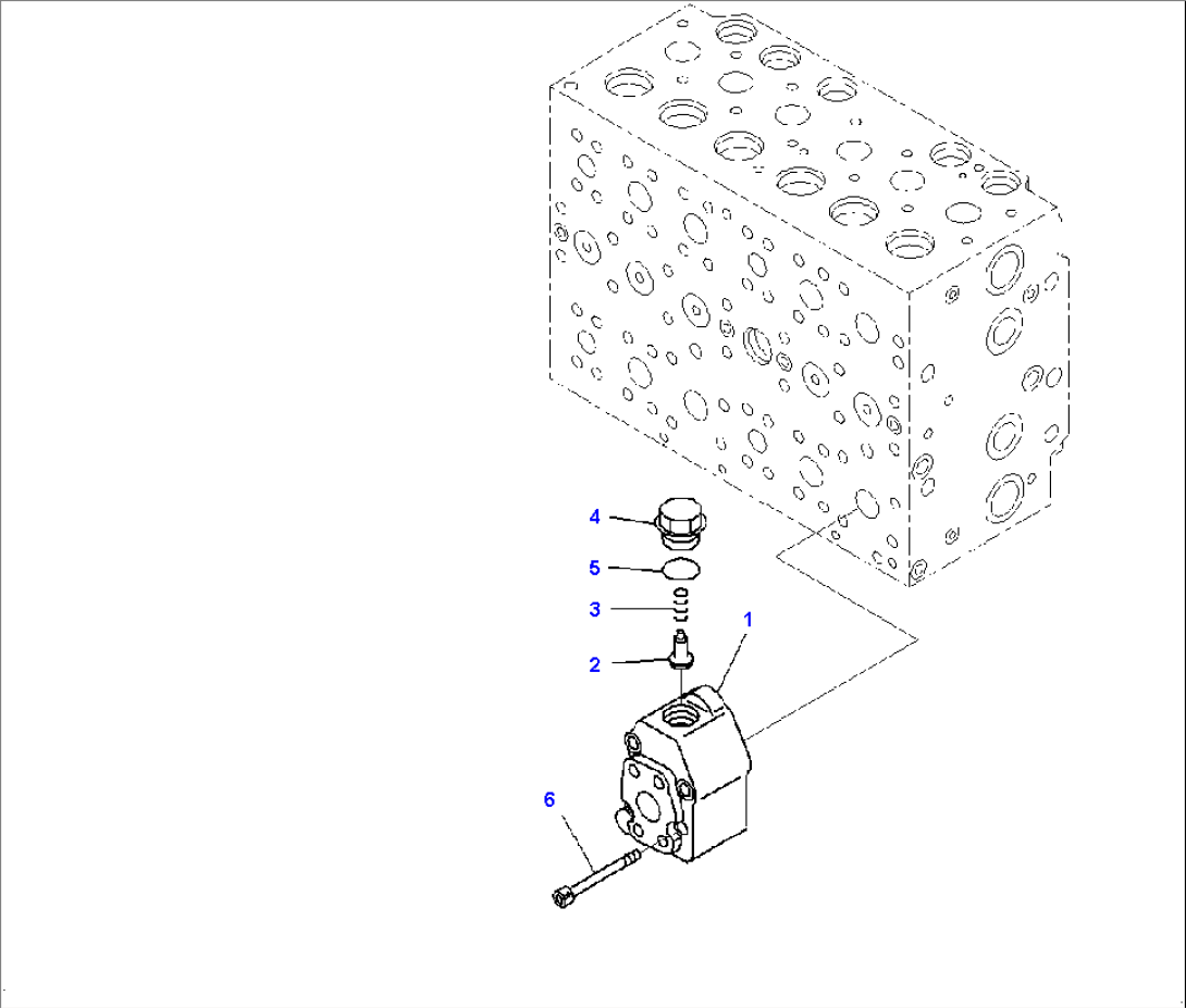 Main Control Valve, Inner Parts, Control Valve (17/21)