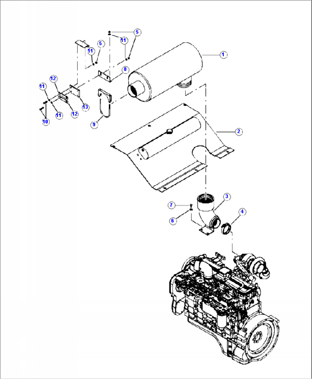 B1610-01A0 MUFFLER