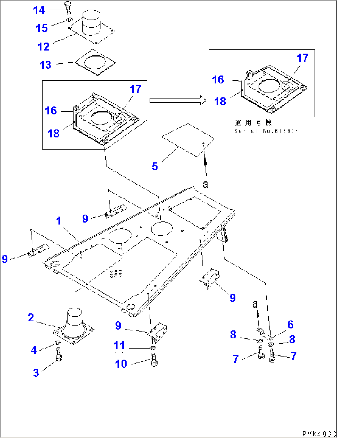 ENGING HOOD (WITH PRE CLEANER) (WITHOUT CAB) (WITH ROPS SWEEP)(#60884-65000)