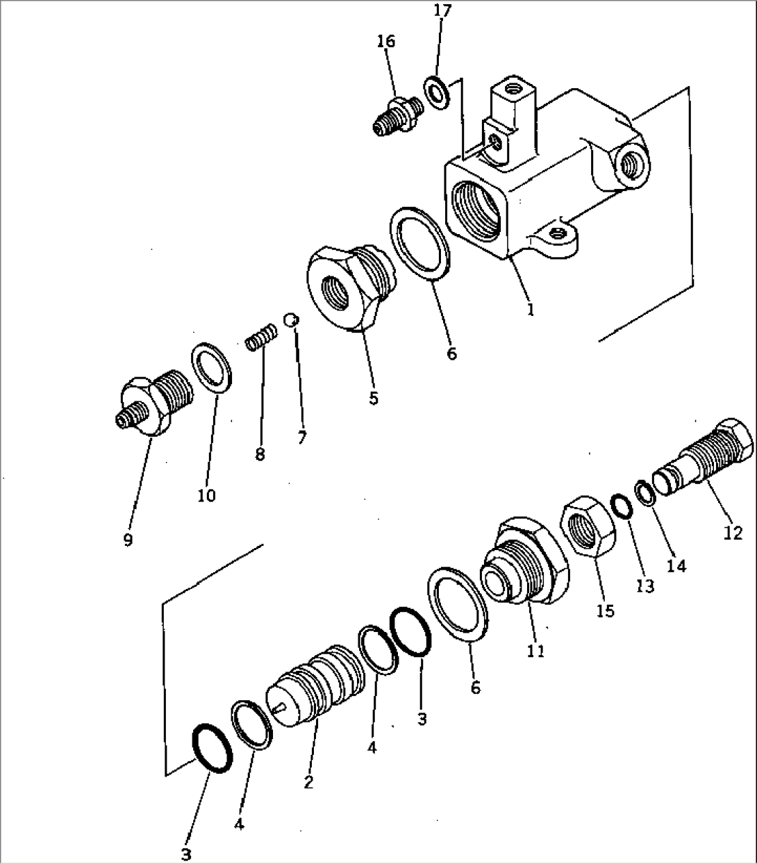 BRAKE LOCK VALVE(#2001-2836)