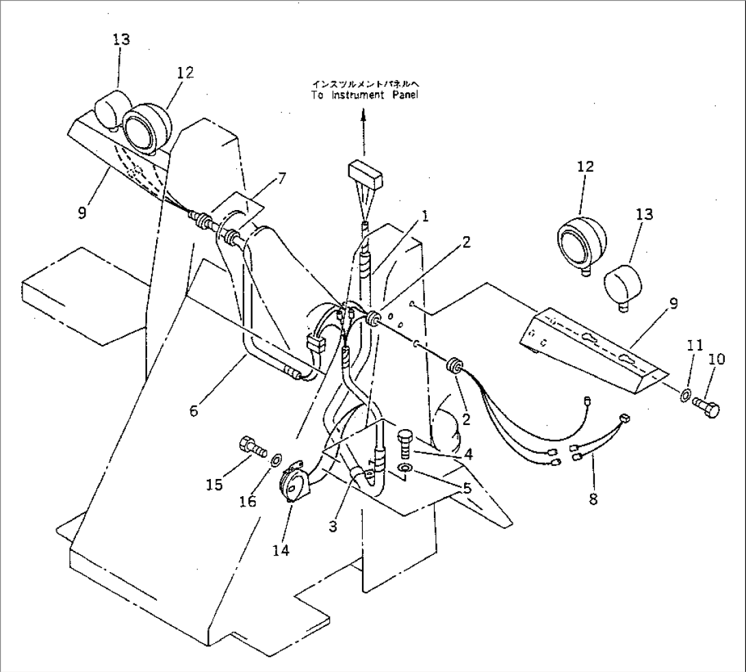 ELECTRICAL SYSTEM (FRONT LINE) (FOR USA)