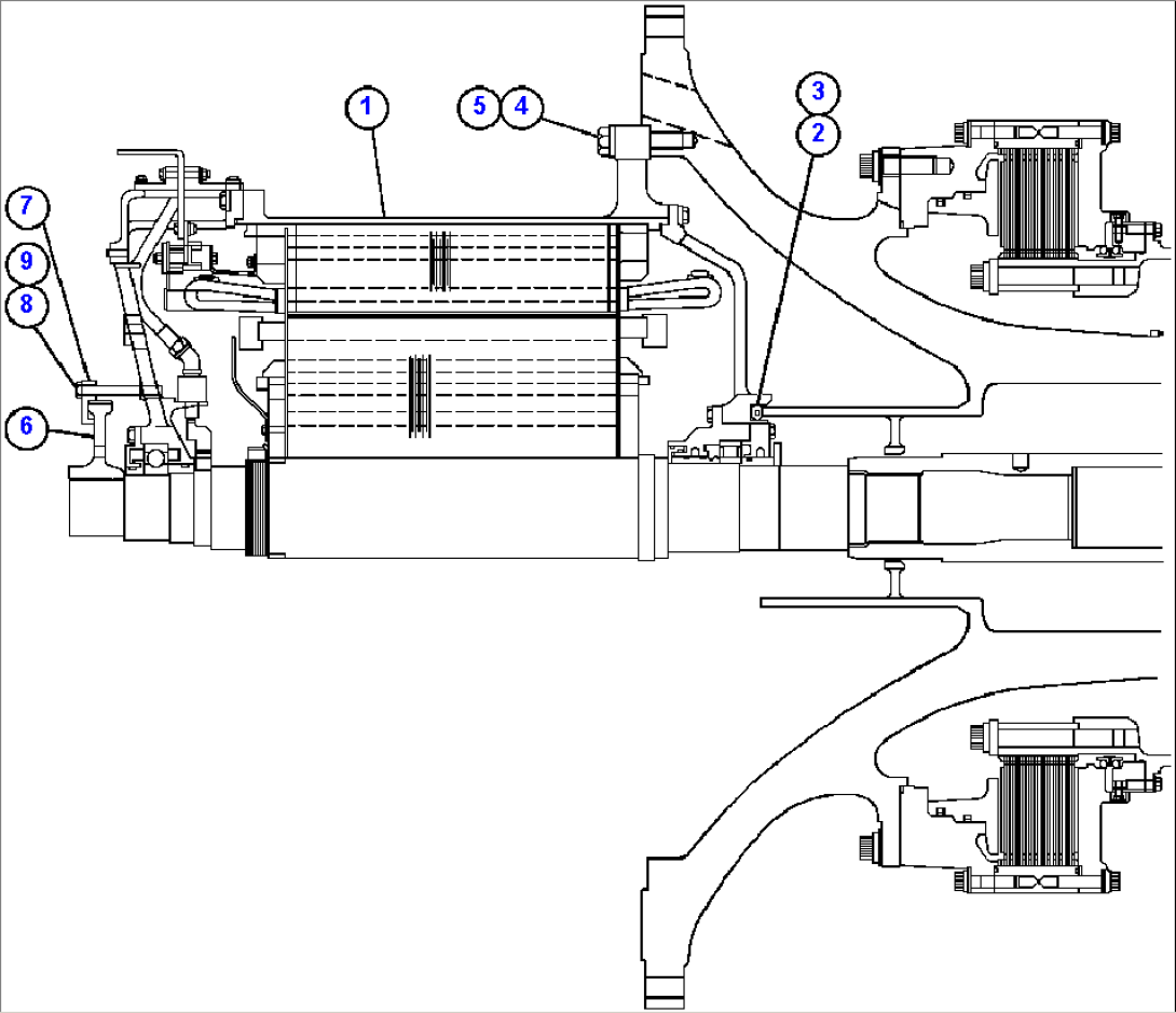WHEEL MOTOR ASSEMBLY - 1 (PC0910)