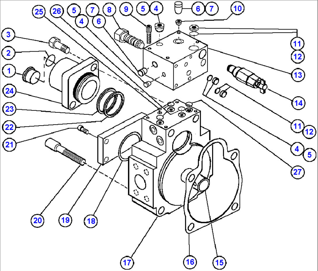 STEERING PUMP HOUSING (REAR) (PB8760)