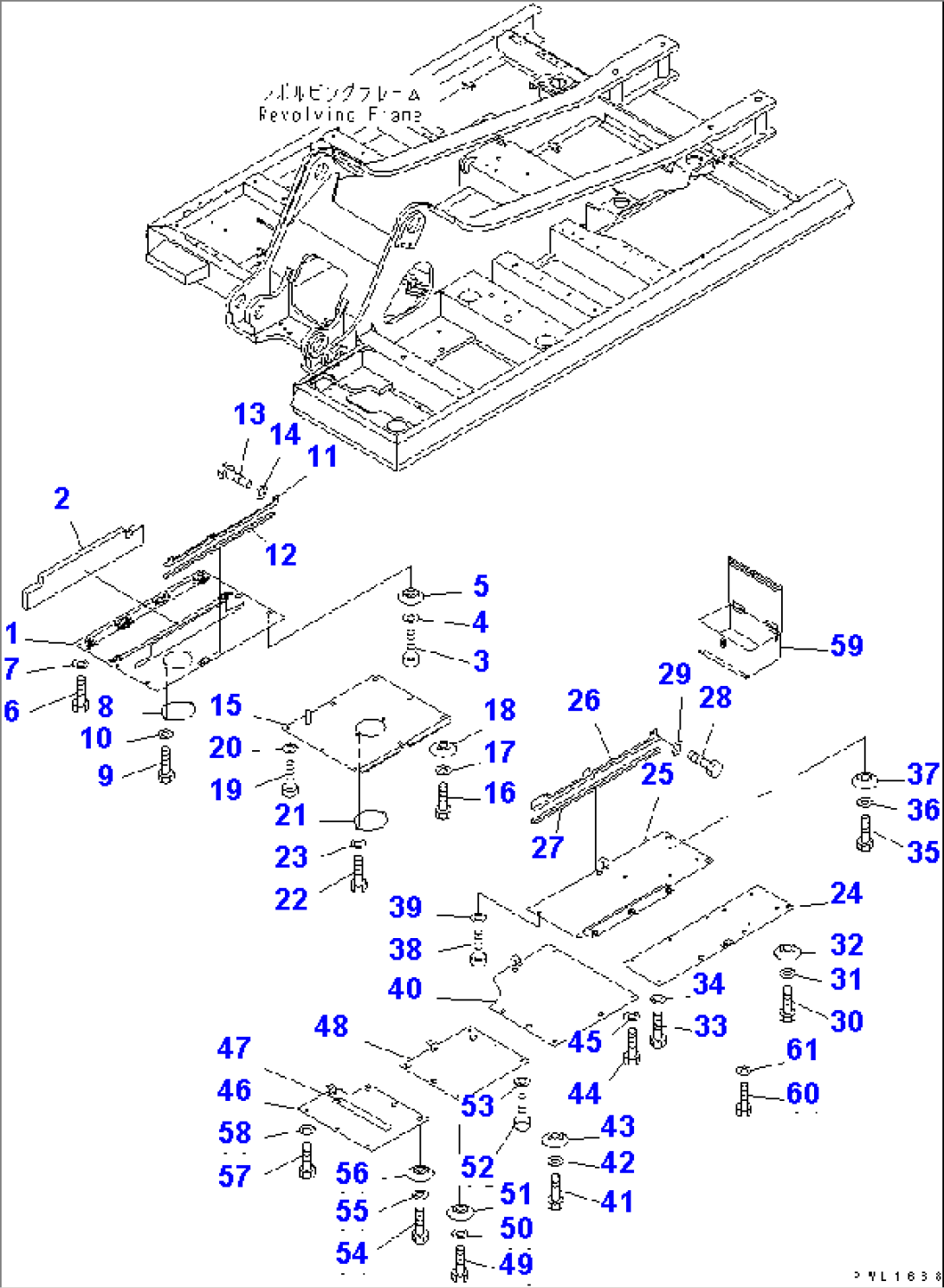 UNDER COVER (HEAVY DUTY) (REVOLVING FRAME)(#12144-)