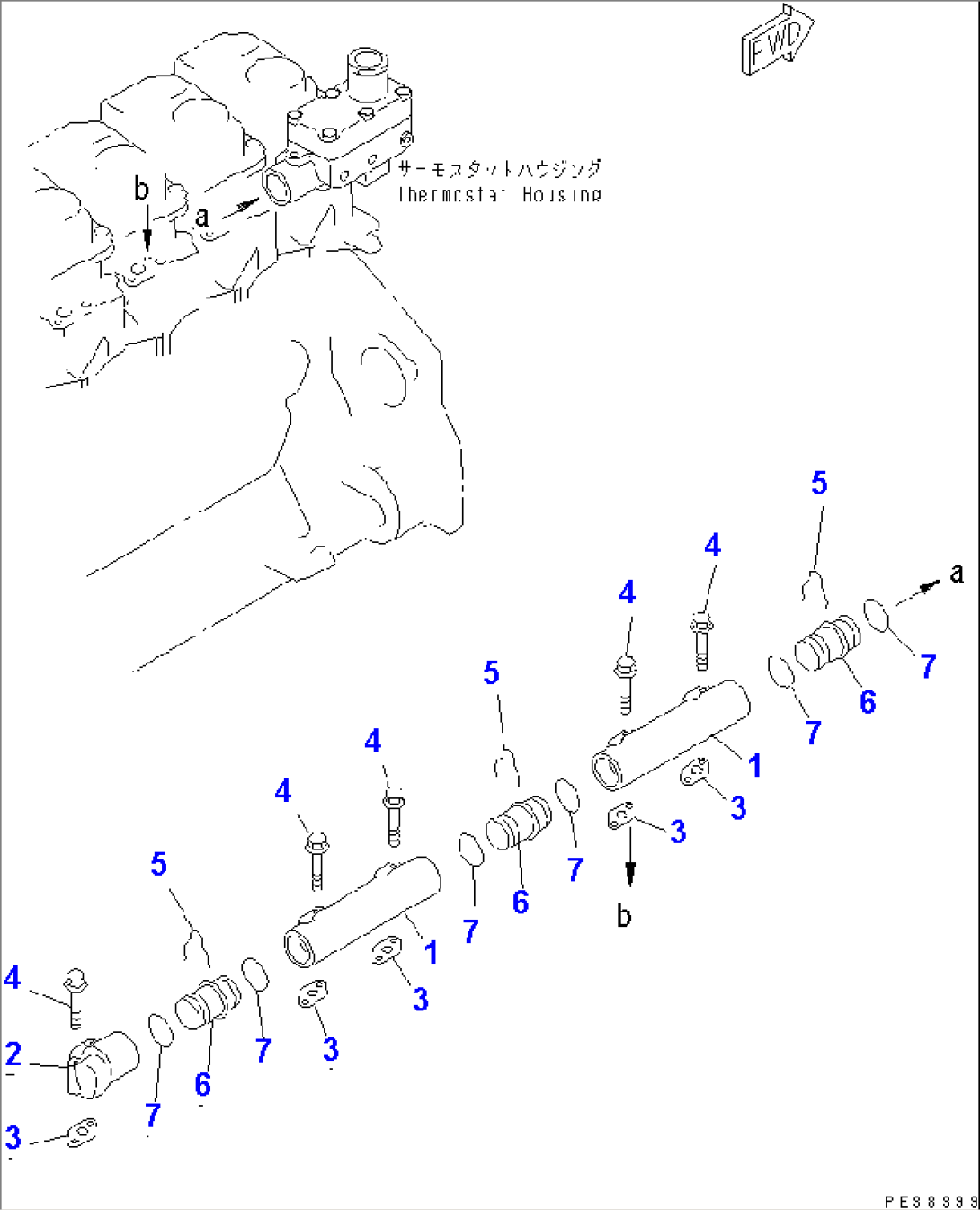 WATER MANIFOLD(#47990-)