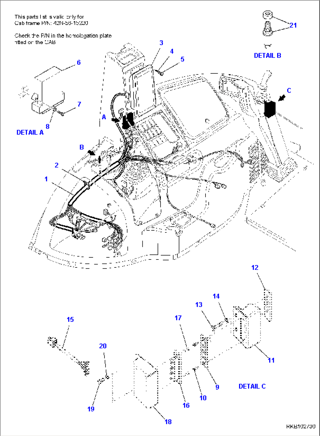 ELECTRICAL SYSTEM (CAB) (3/5)