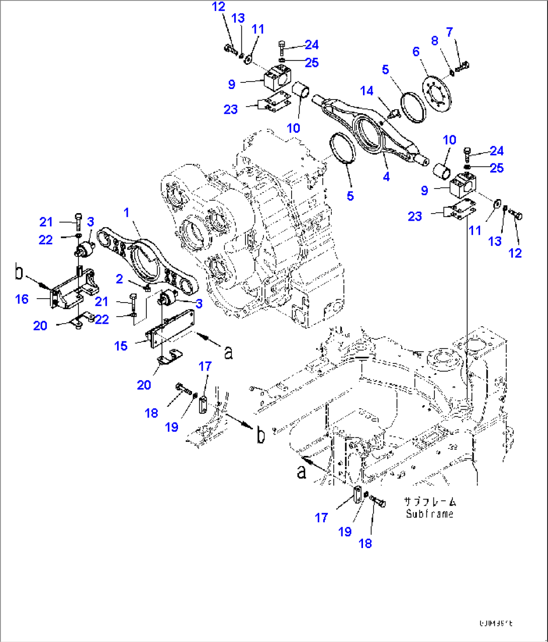 Transfer Case Mounting, (#2633-2907)