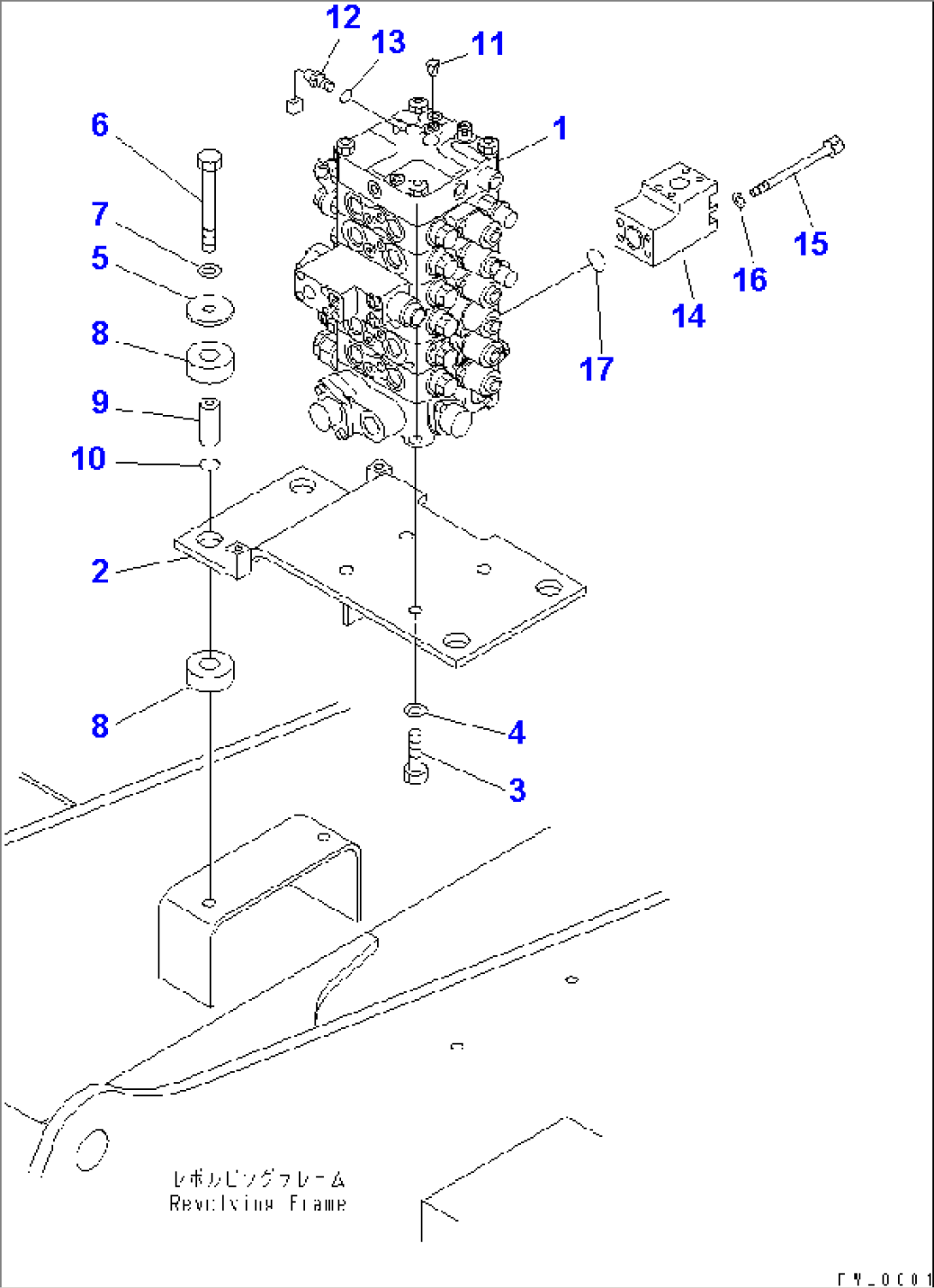 MAIN VALVE (VALVE¤ BRACKET¤ MOUNT AND SENSOR)