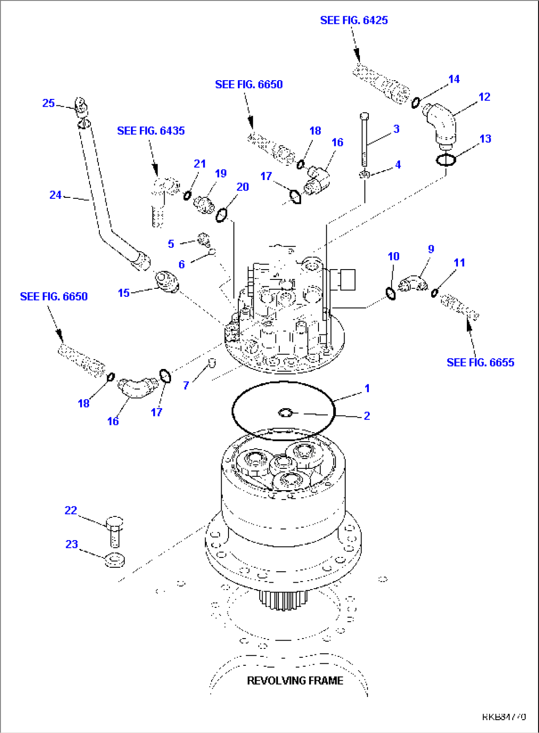 SWING MACHINERY, INNER PARTS (5/5)