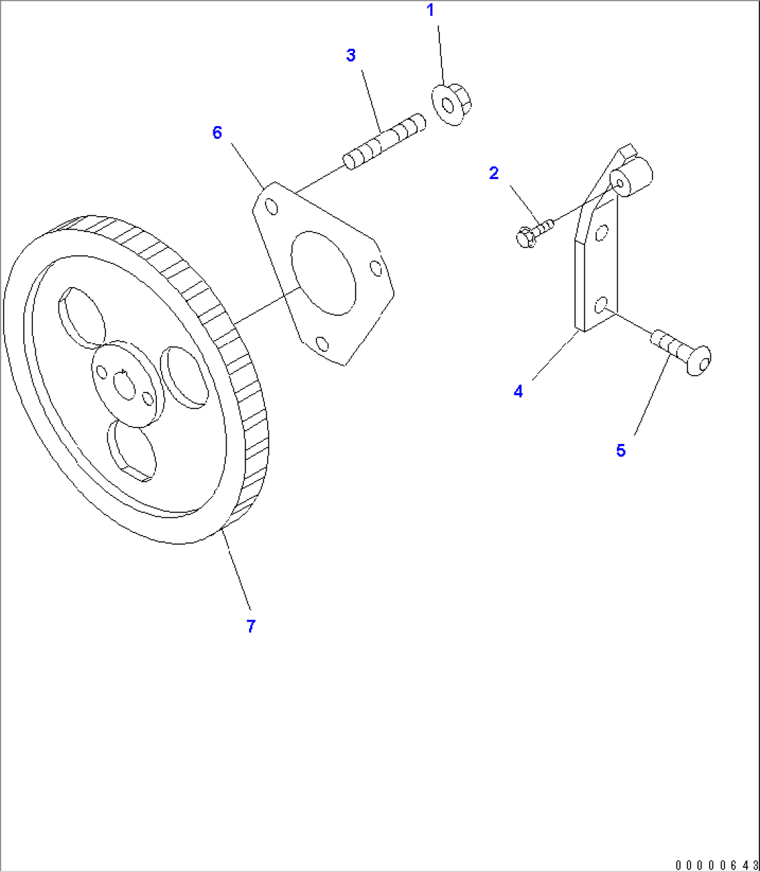 FUEL INJECTION PUMP MOUNTING