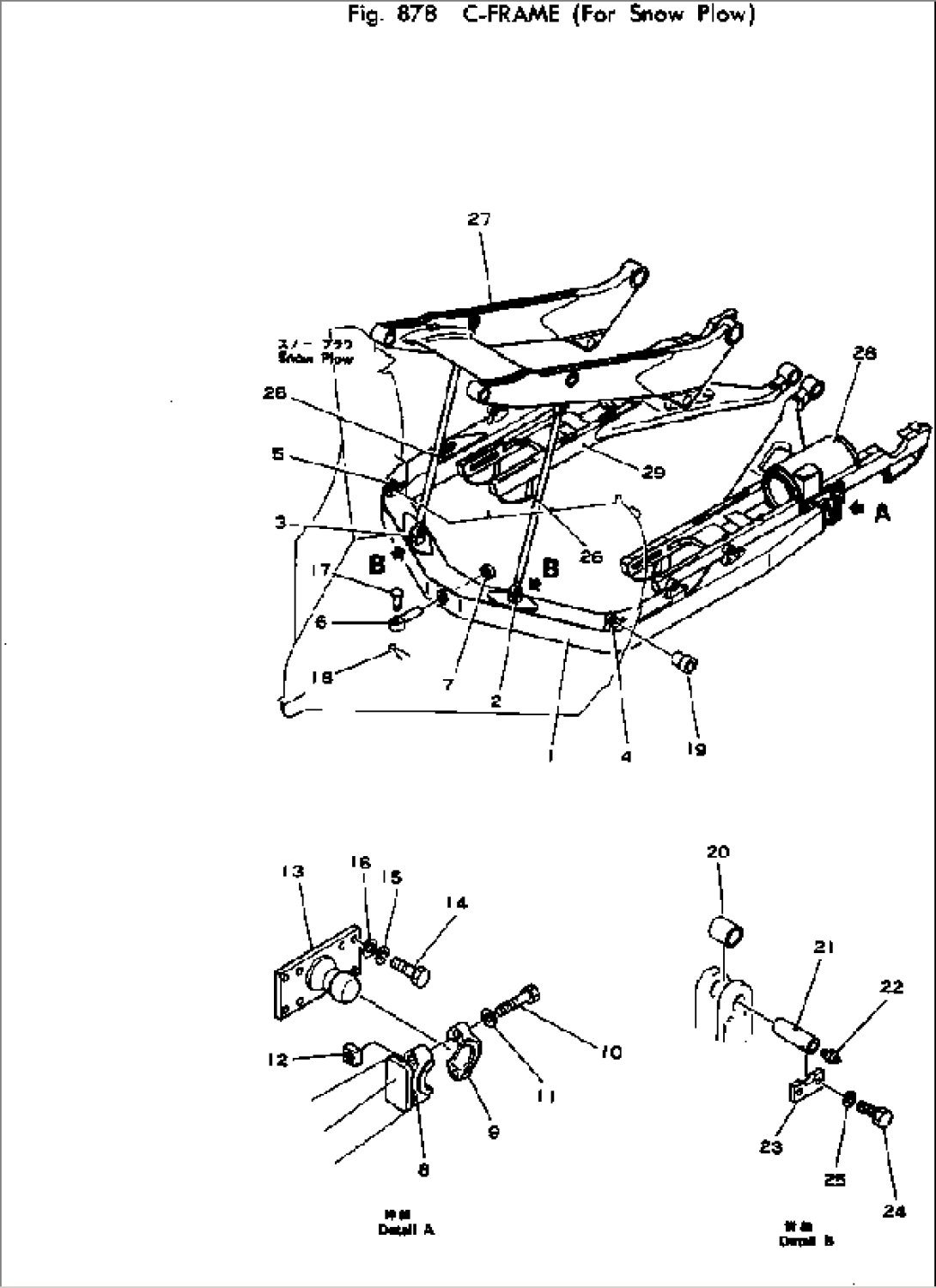 C-FRAME (FOR SNOW PLOW)