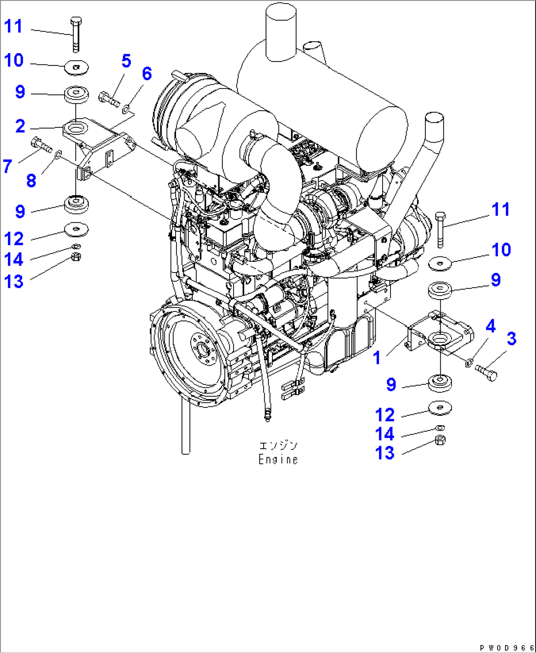 ENGINE MOUNT