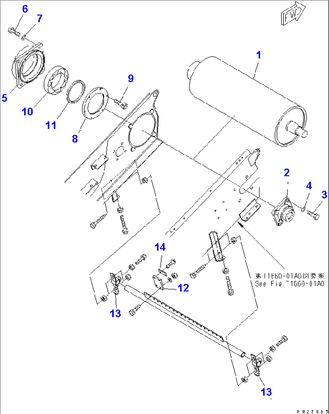 CONVEYOR (INNER PARTS) (PULLY AND CLEANER)