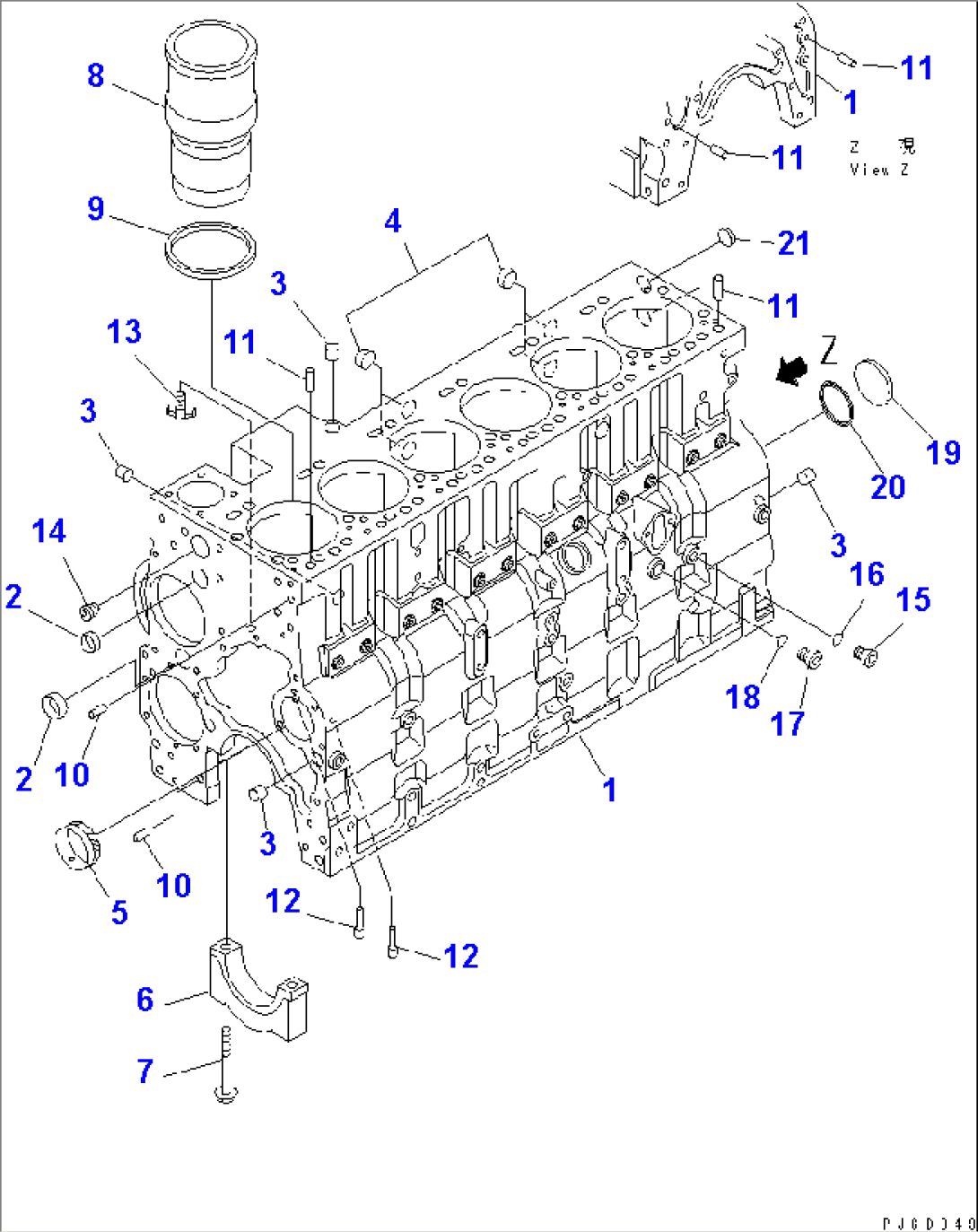 CYLINDER BLOCK