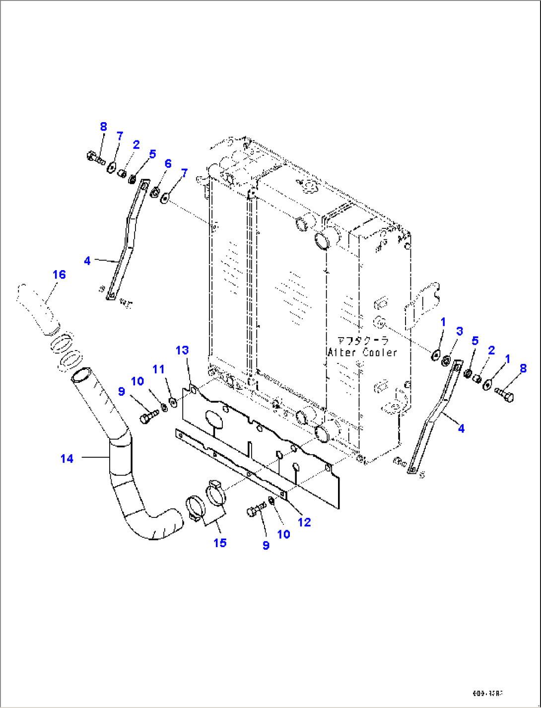 Radiator, Related Parts (2/2) (#75225-)