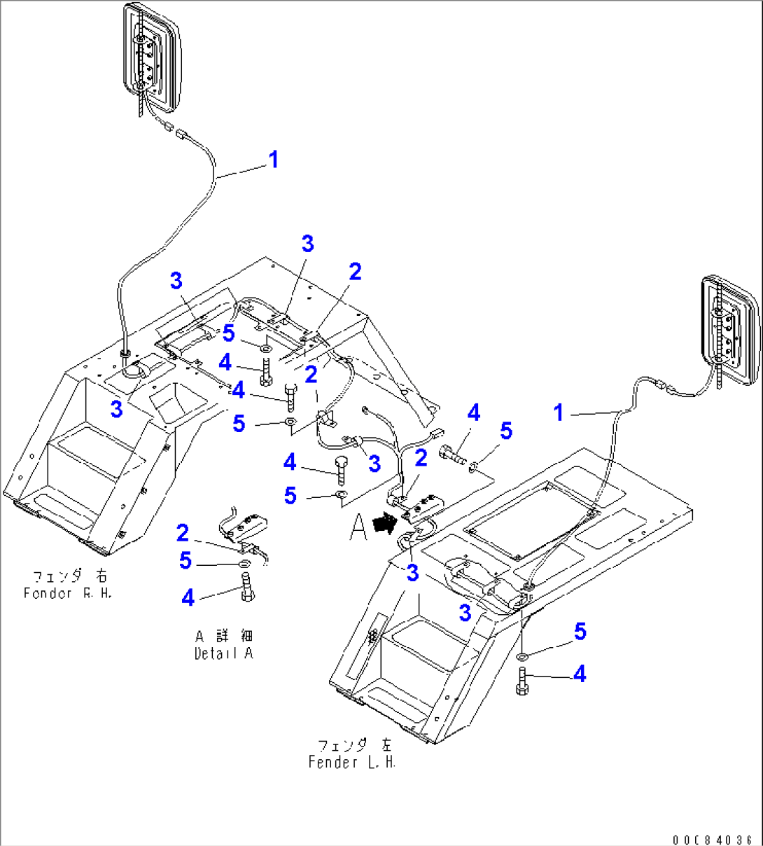 FRONT FRAME ELECTRICAL (HEATER MIRROR HARNESS)(#1626-)