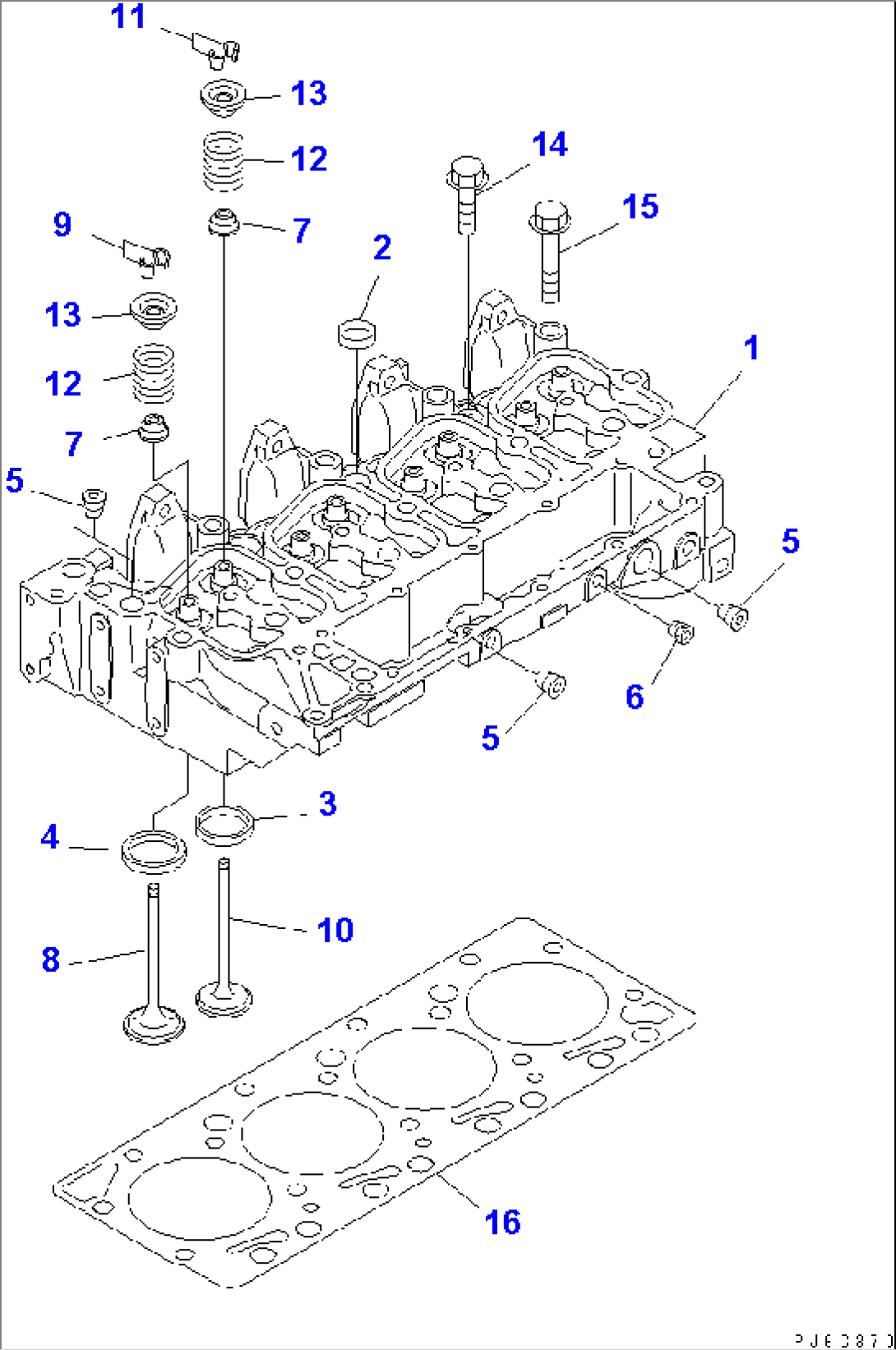 CYLINDER HEAD(#26277757-)