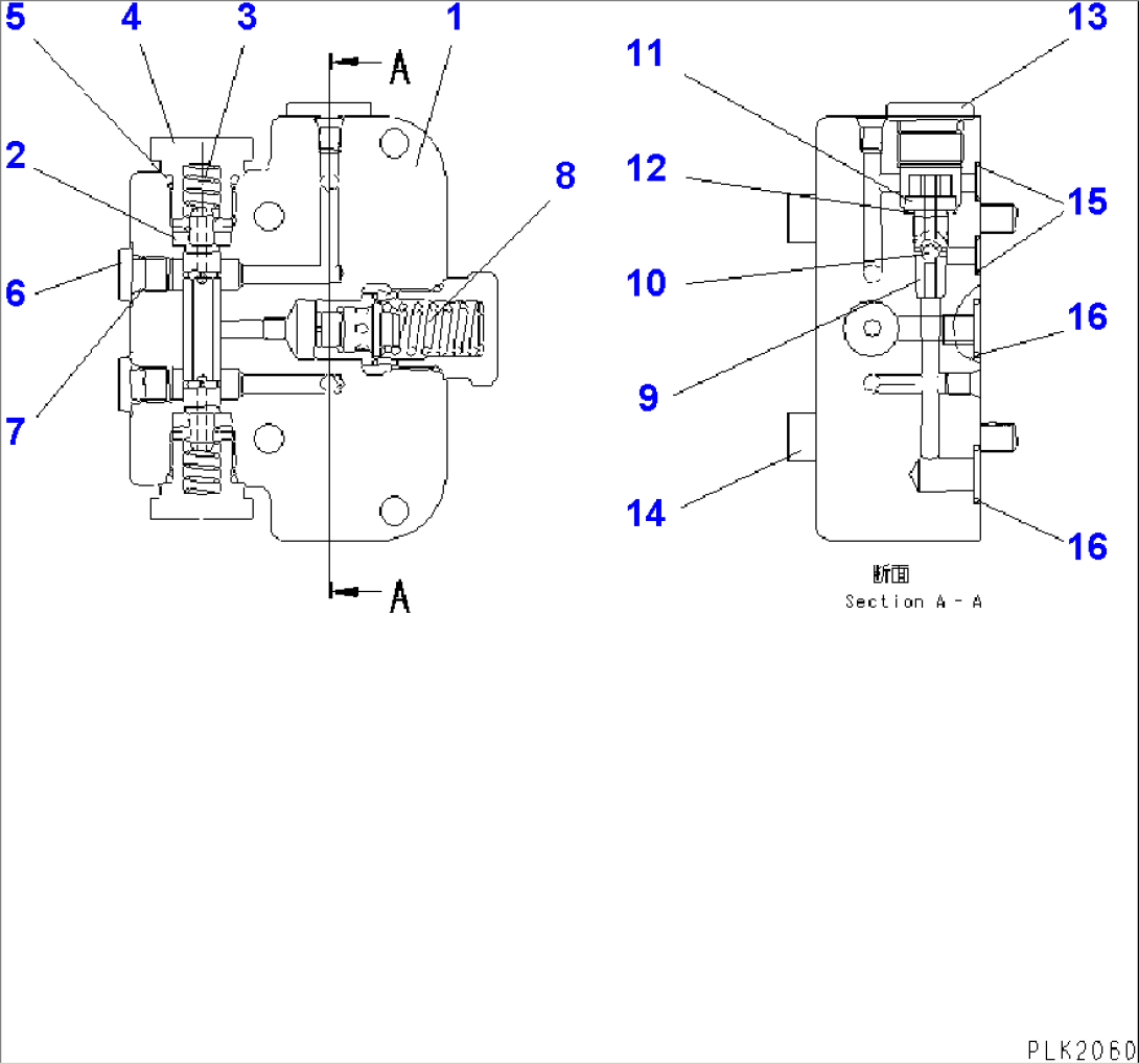 TRAVEL MOTOR (5/6)