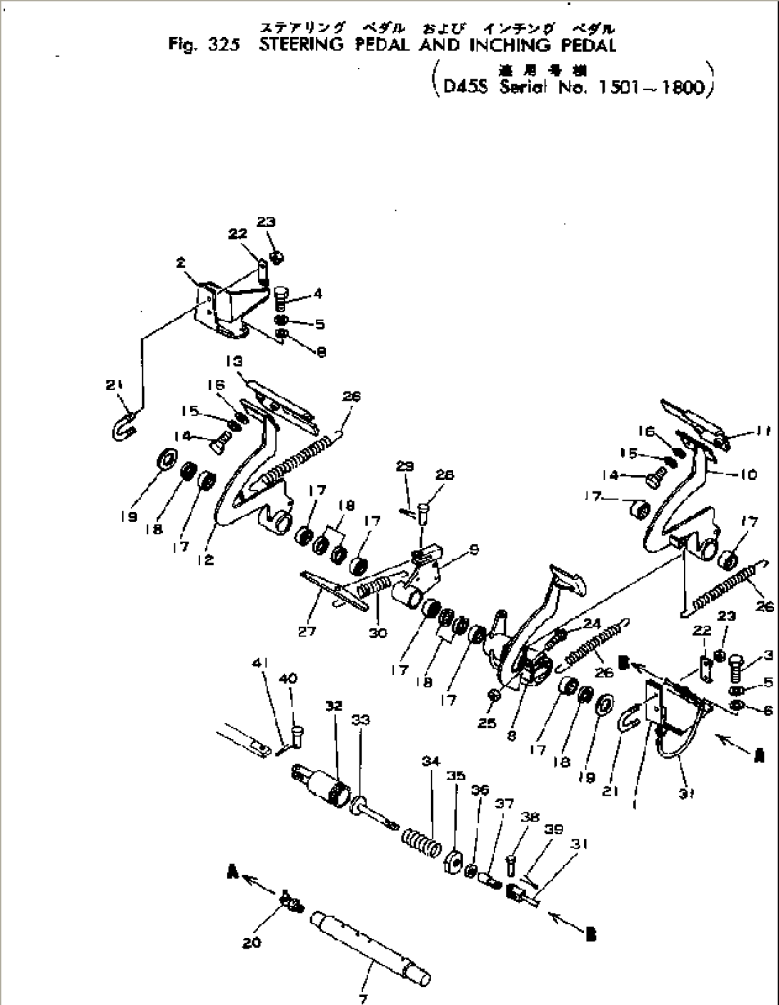 STEERING PEDAL AND INCHING(#1501-1800)