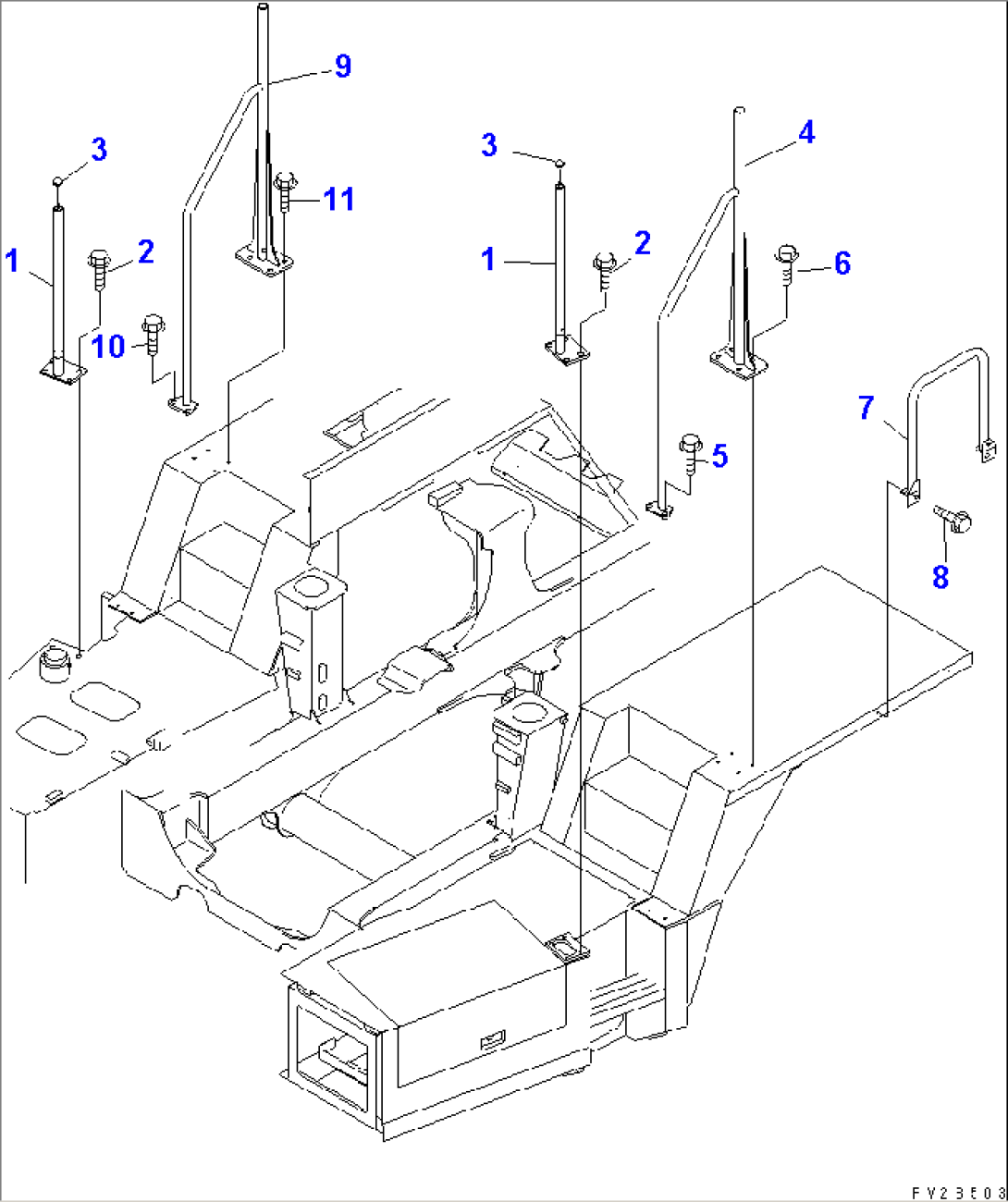 HAND RAIL(#1001-1121)
